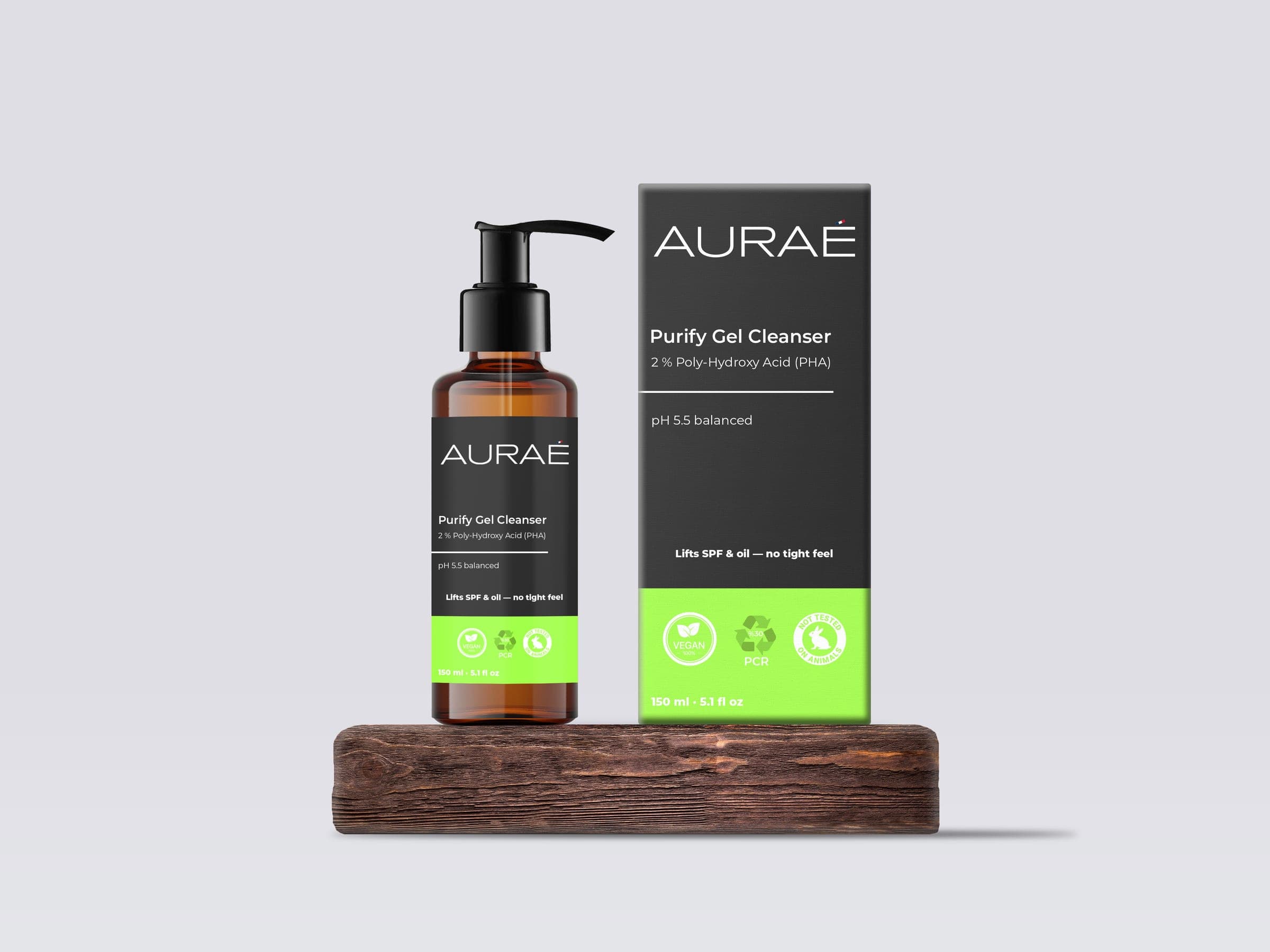 AURAÉ: Skincare Brand and Packaging