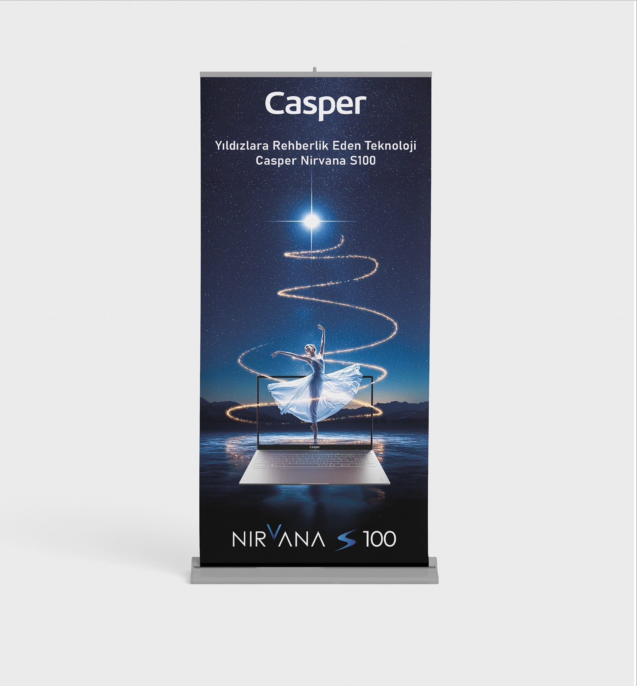 Zweite Variante des Roll-up-Banners.